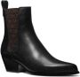 Michael Kors Kinlee Bootie Black Brown-western laars-kort laarsje - Thumbnail 2