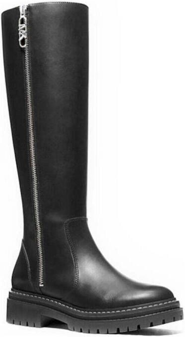 Michael Kors Ritslaarzen Effen kleur Black Dames