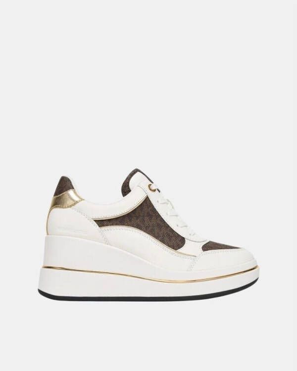 MICHAEL Kors Hoge Sneakers 43F5EMFS4L HAYES WEDGE