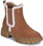 Michael Kors Blake gevoerde enkelboots cognac - Thumbnail 3