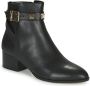 Michael Kors Britton Ankle Boot Leather Black Zwart Dames - Thumbnail 2