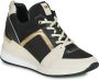 Michael Kors Sneakers met onzichtbare sleehak en merkprint Multicolor Dames - Thumbnail 2