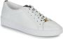 Michael Kors Keaton Sneaker van Leer met Logo White Dames - Thumbnail 1