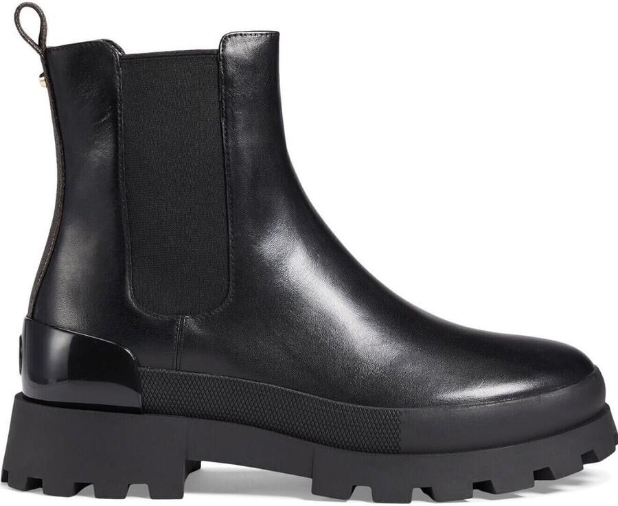 MICHAEL KORS Chelsea Boots Dames Rowan Bootie 5 Leer Zwart