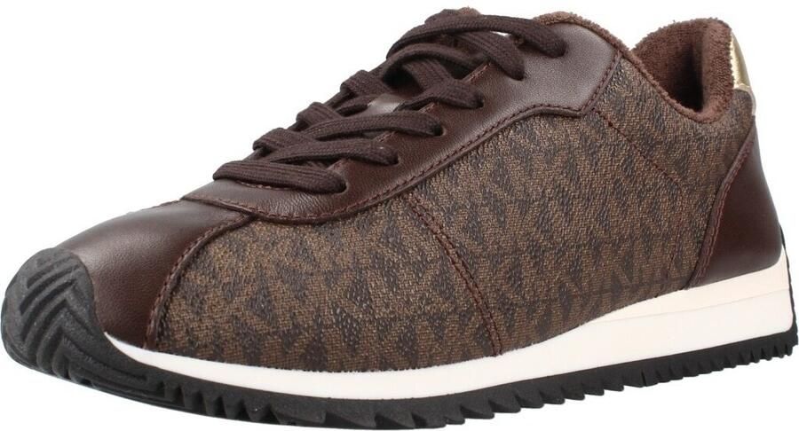 Michael Kors Rhodes Trainer Sneakers Leren Sneaker Dames Bruin - Foto 2
