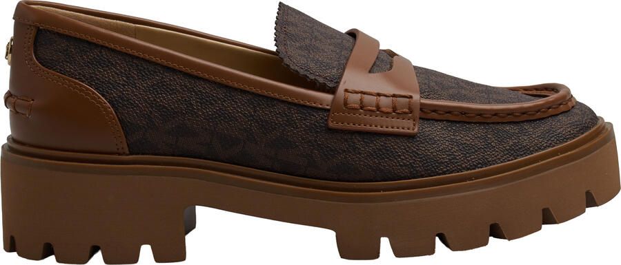 MICHAEL Kors Mocassins 49F4HLFP1B-BROWN