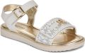 MICHAEL KORS KIDS Witte Sandalen Brandy Kieran - Bruin