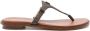 Michael Kors Bruine Thong Platte Sandalen Brown Dames - Thumbnail 2