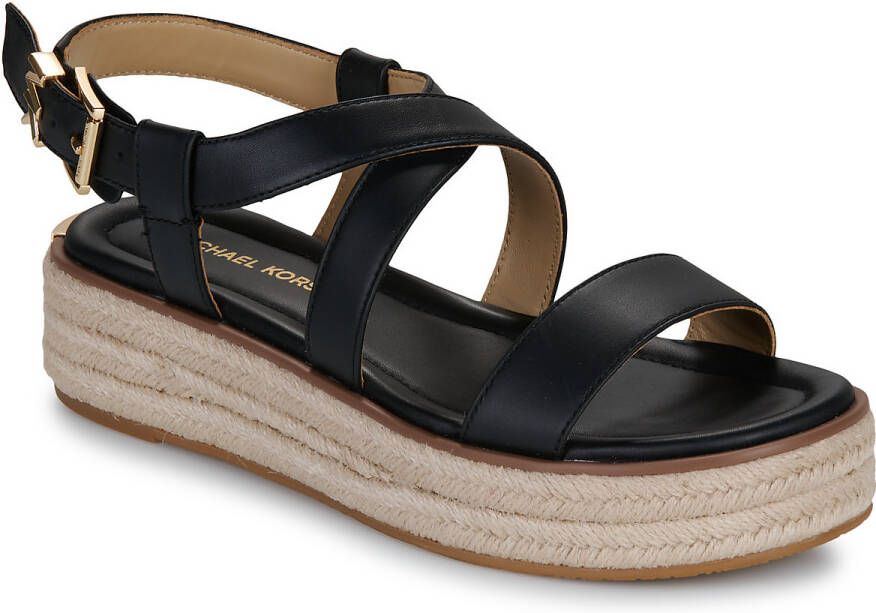 Michael Kors Espadrilles Lynn Espadrille Sandal in zwart