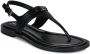 MICHAEL KORS Zwarte Sandalen Mandy Thong Sandal - Thumbnail 2