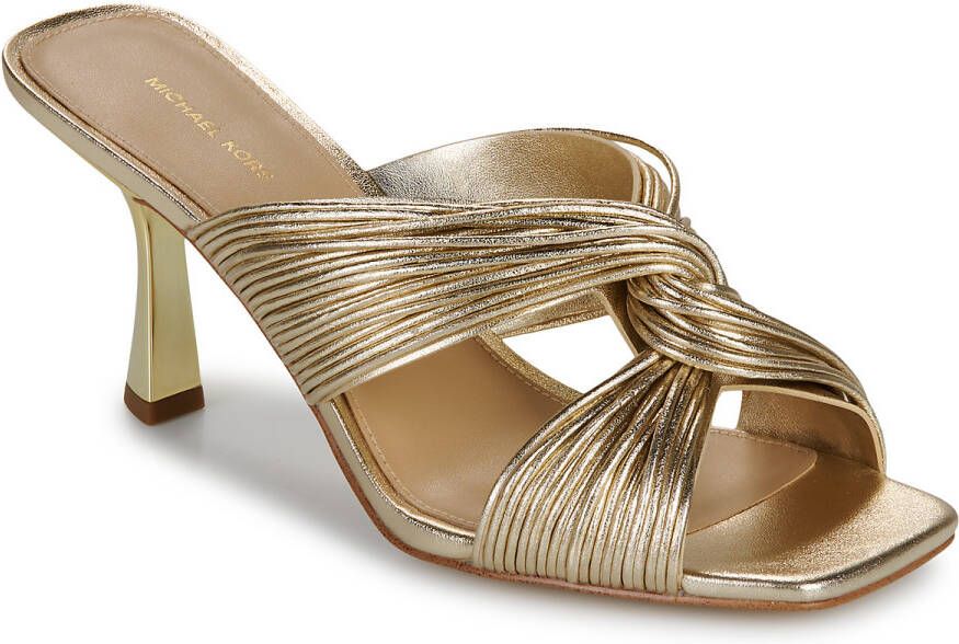 Michael Kors Sandalen Alessia Mule Sandal in goud