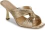 Michael Kors Sandalen Alessia Mule Sandal in goud - Thumbnail 1