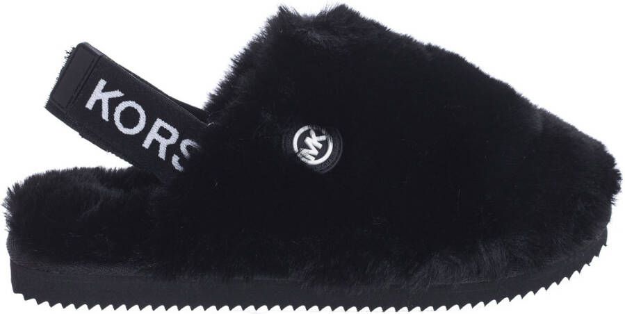 Michael Kors Comfortabele Pantoffel Black Dames