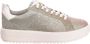 Michael Kors Glitter Sneakers Ronde Neus Veters Rubberen Zool Gray Dames - Thumbnail 2