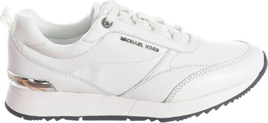Michael Kors Rode Ronde Neus Sneakers White Dames - Foto 4