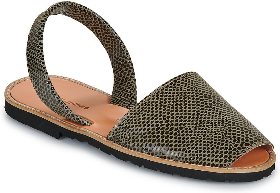 Minorquines Platte sandalen AVARCA LEZARD