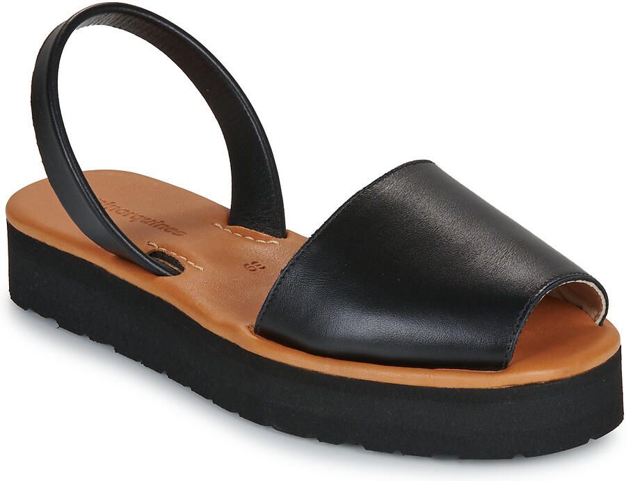 Minorquines Sandalen met sleehak AVARCA PLATJA PLATEFORME