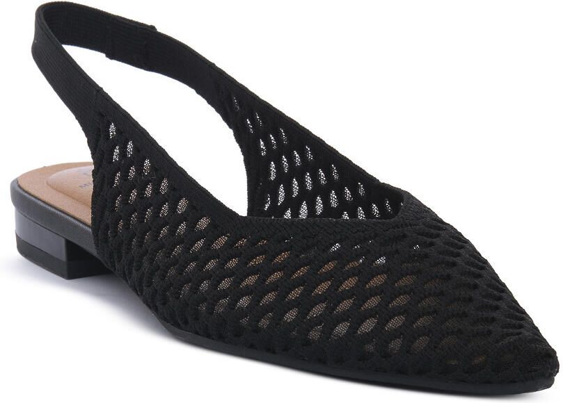 Miss Elastic Platte sandalen NERO