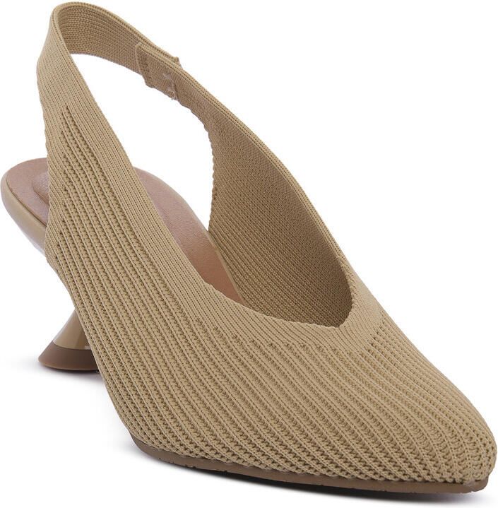 Miss Elastic Pumps CAMEL