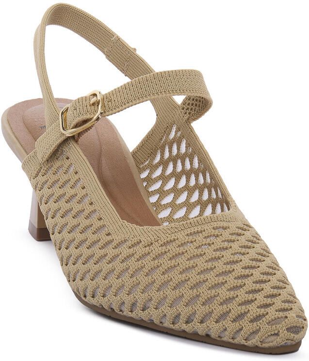 Miss Elastic Pumps CAMEL