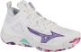 Mizuno Wave Momentum 3 Mid Volleybalschoenen Voor Dames Wit Man - Thumbnail 2