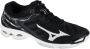 Mizuno wave voltage(u) Indoor schoenen heren Zwart - Thumbnail 4
