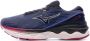 Mizuno Wave Skyrise 3 Dames Sportschoenen Hardlopen Weg blauw zilver - Thumbnail 3