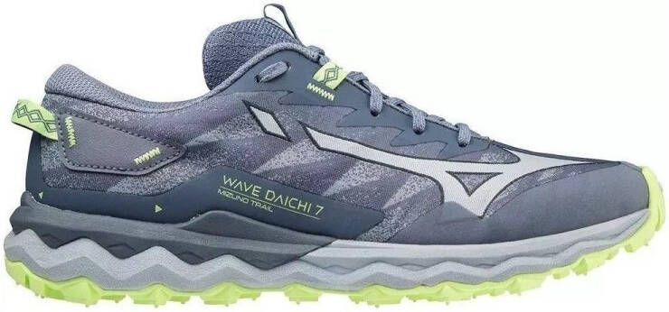Mizuno Women's Wave Daichi 7 Trailrunningschoenen blauw - Foto 3