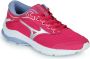 Mizuno Kid's Wave Rider 25 JR Runningschoenen roze - Thumbnail 4