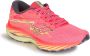 Mizuno Wave Rider 27 Hardloopschoenen Roze 1 2 Vrouw - Thumbnail 3