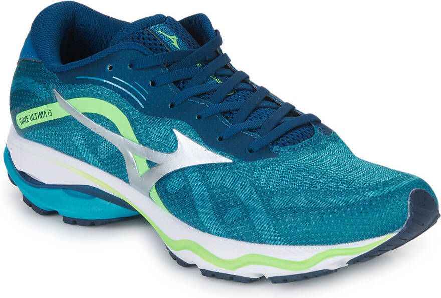 Mizuno Wave Ultima 13 Heren Sportschoenen Hardlopen Weg blauw groen - Foto 3
