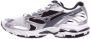 Mizuno Wave Rider 10 Wit Zwart Zilver - Thumbnail 2