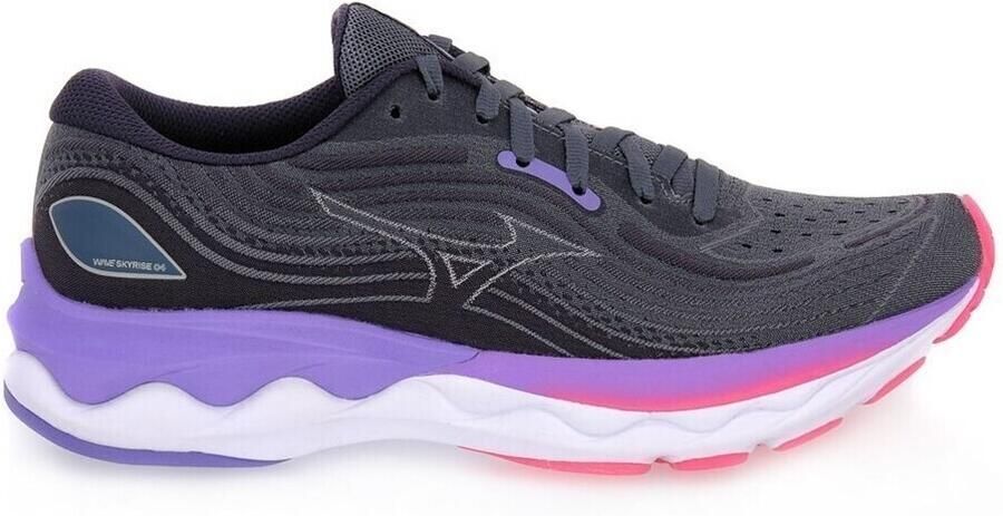 Mizuno Wave Skyrise 4 J1GD230971 Vrouwen Grijs Hardloopschoenen - Foto 3