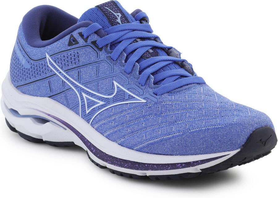 Mizuno Wave Inspire 18 Dames Sportschoenen Hardlopen Weg blauw wit - Foto 3