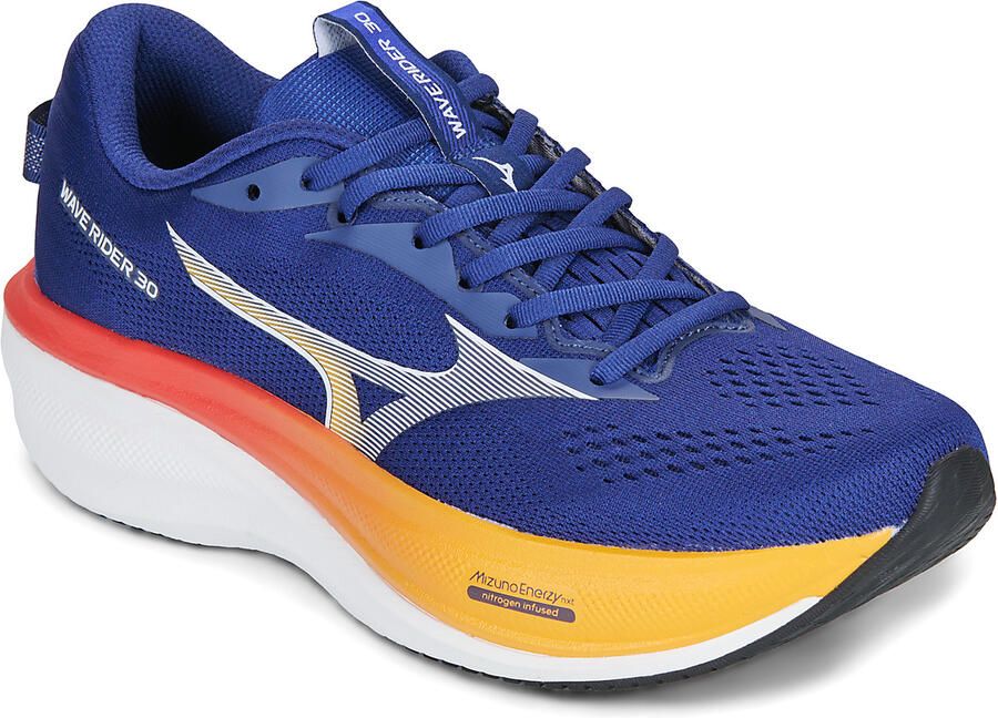 Mizuno Unisex Wave Rider 30 Hardloopschoen J1GM262054 Beacon Blue Dark Slate Ambrosia - Foto 4