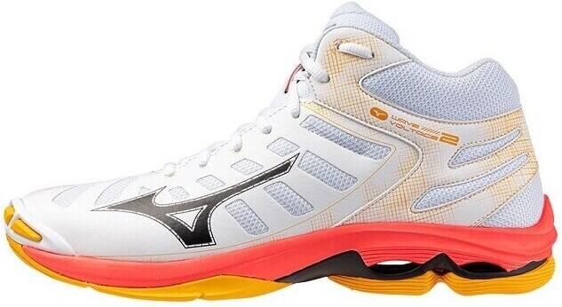 Mizuno Wave Voltage 2 Mid Indoor Sportschoenen Wit - Foto 2