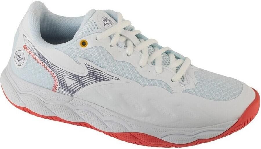 Mizuno Wave Enforce Court AC Tennis Vrouwen Wit Tennisschoenen