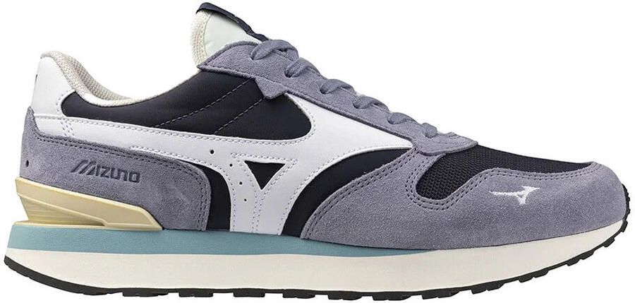 Mizuno Lage Sneakers Baskets rb87 gris blanc bleu