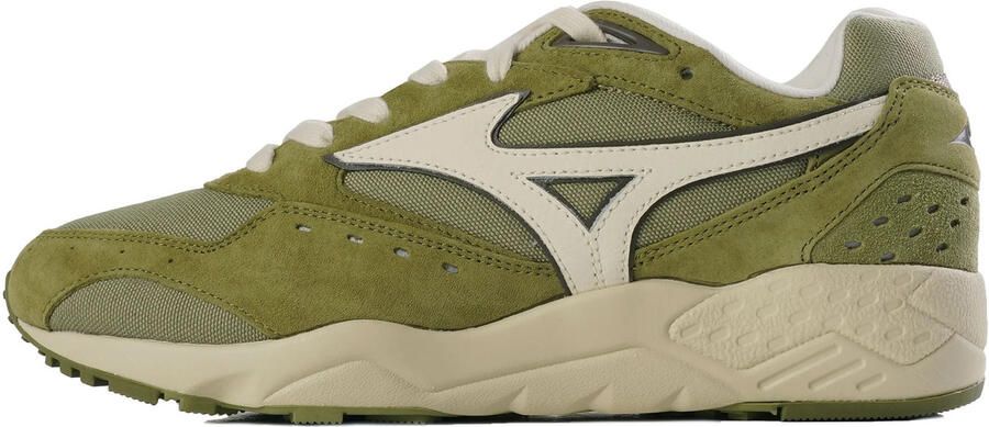 Mizuno Contender olive drab smoke green Groen Suede Lage sneakers Unisex - Foto 3