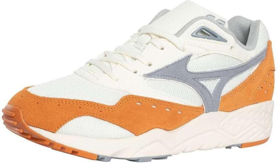 Mizuno Contender SnowWhite Tradewinds Gebroken wit Mesh Lage sneakers Unisex - Foto 2