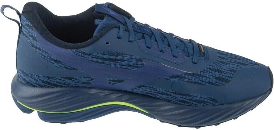 Mizuno Wave Rider GTX 3 Mannen Marineblauw Hardloopschoenen - Foto 2