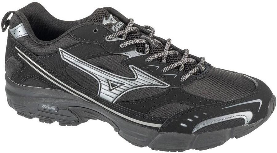 Mizuno Zwarte Sneakers met Vetersluiting Black Heren - Foto 4
