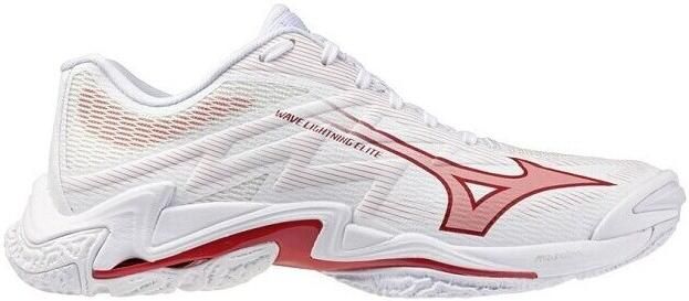 Mizuno Wave Lightning Elite Indoorschoenen dames Wit