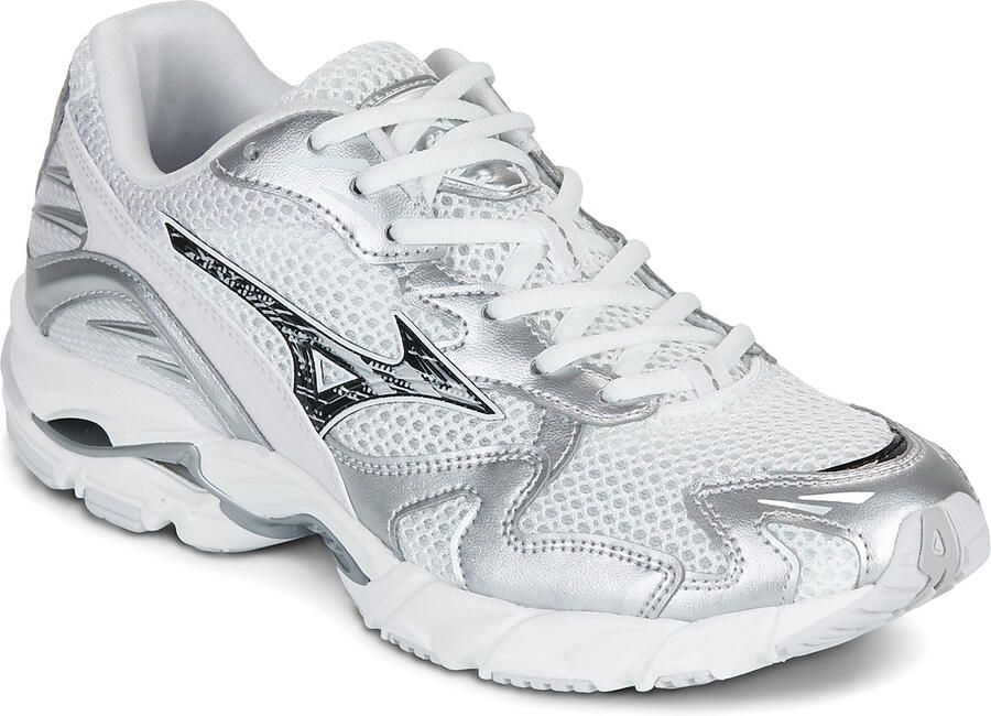 Mizuno Wave Rider 10 White Black Sand Sneakers Unisex - Foto 2