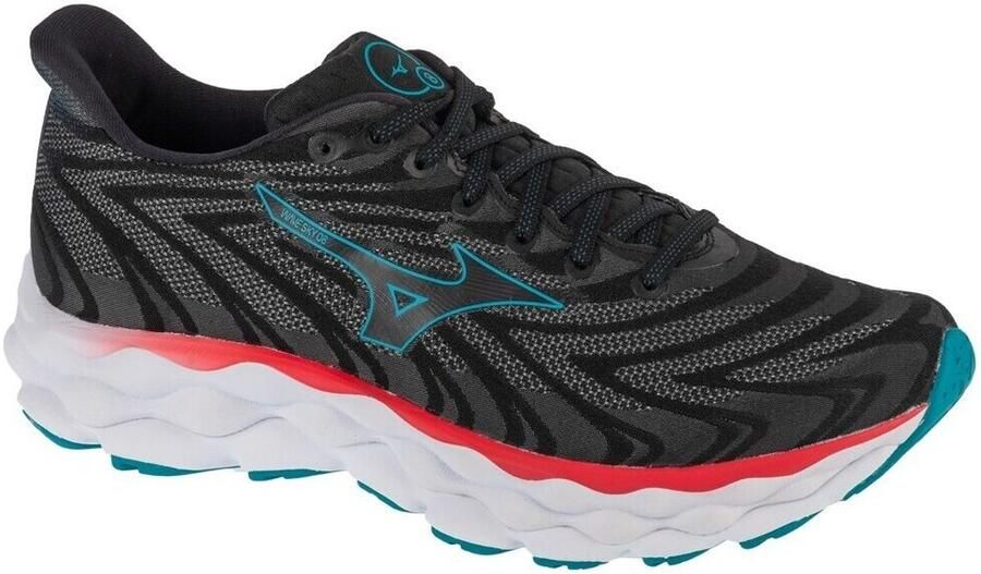 Mizuno Wave Sky 8 Unisex Zwart Hardloopschoenen