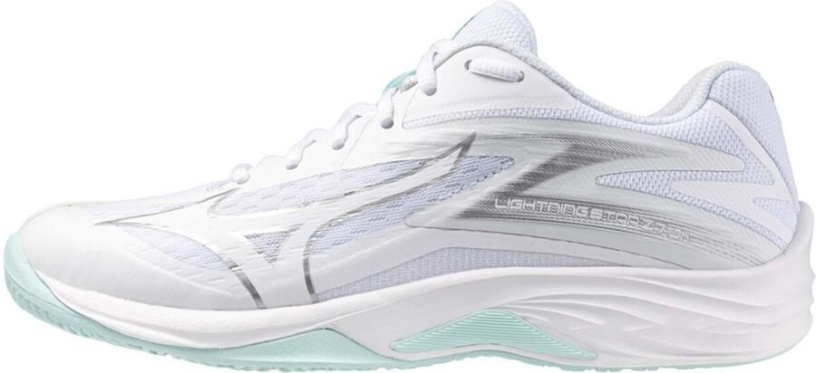 Mizuno Lightning Star Z7 Junior Indoor Sportschoenen Wit 1 2 Jongens Meisjes - Foto 3