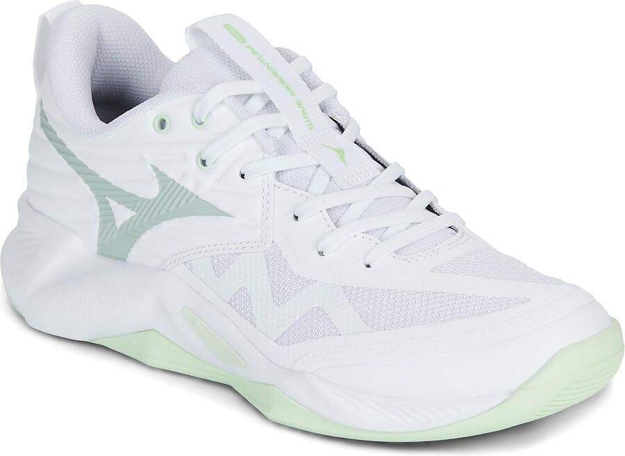Mizuno Wave Momentum Pro Indoor Sportschoenen Voor Dames Wit 1 2 Vrouw - Foto 5