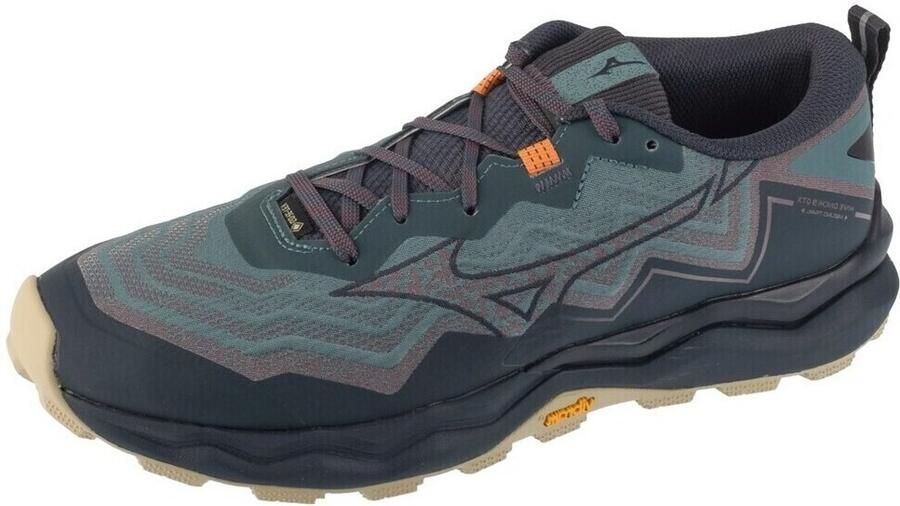 Mizuno Wave Daichi 9 GTX Mannen Grijs Hardloopschoenen - Foto 2