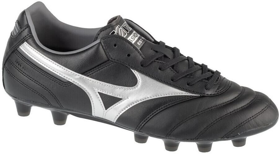 Mizuno Morelia Pro MD senior voetbalschoenen zwart zilvergrijs - Foto 3
