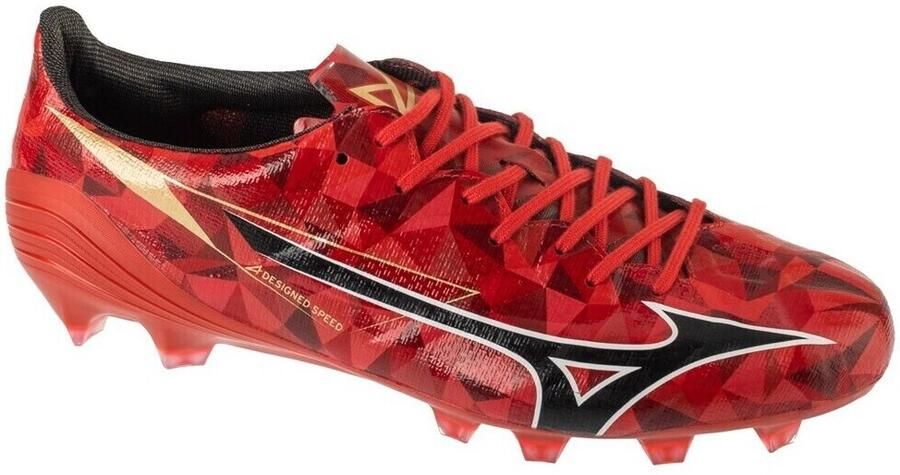 Mizuno Alpha II Elite FG Mannen Rood Voetbalschoenen